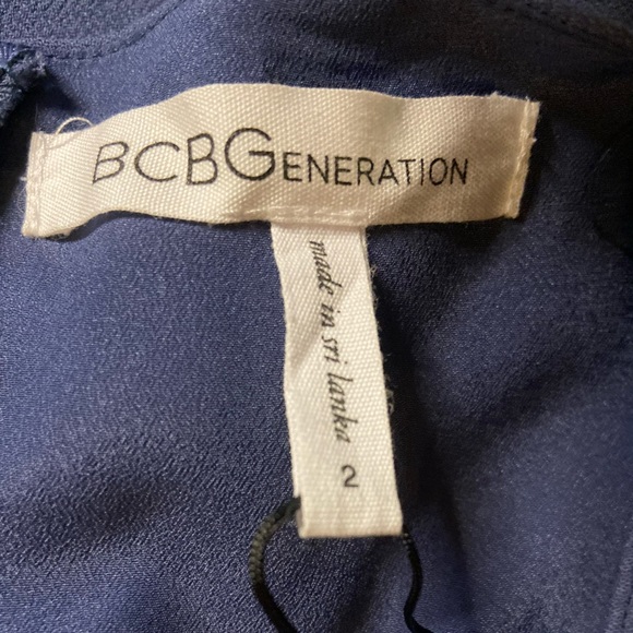 BCBGeneration Blue Smoke Cocktail Dress - Picture 4 of 7